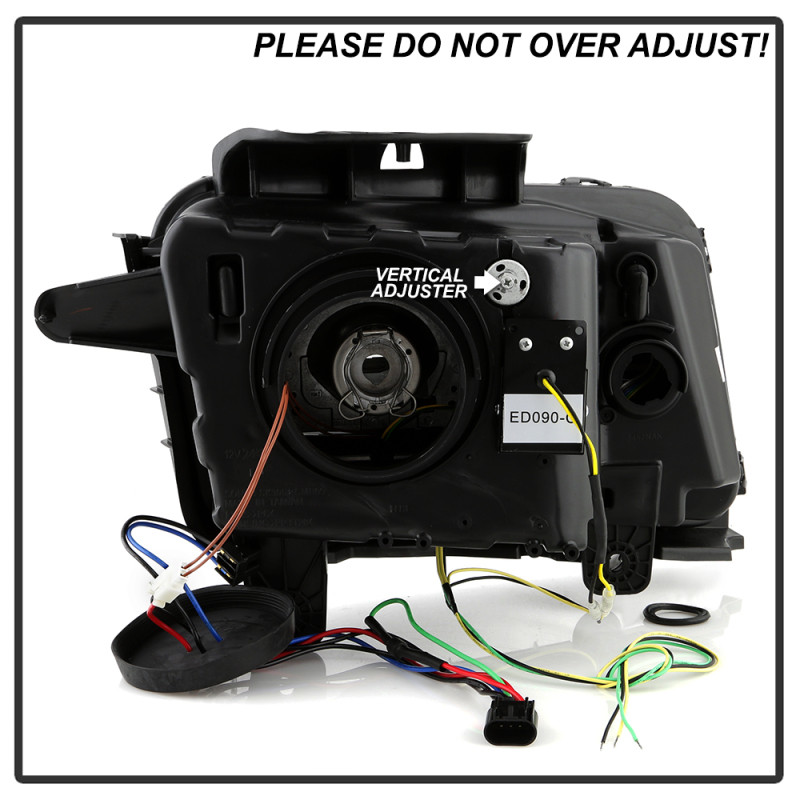 Spyder 10-13 Chevy Camaro Halogen Model Only - Black (PRO-YD-CCAM2010SI-SEQ-BK) - 5088529 User 5