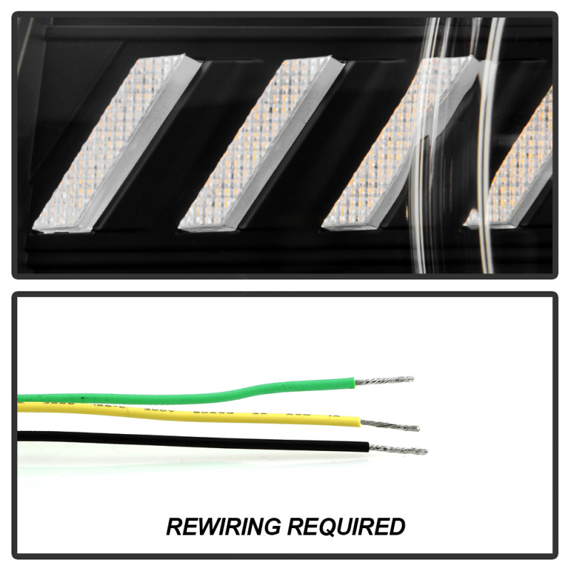 Spyder 10-13 Chevy Camaro Halogen Model Only - Black (PRO-YD-CCAM2010SI-SEQ-BK) - 5088529 User 4