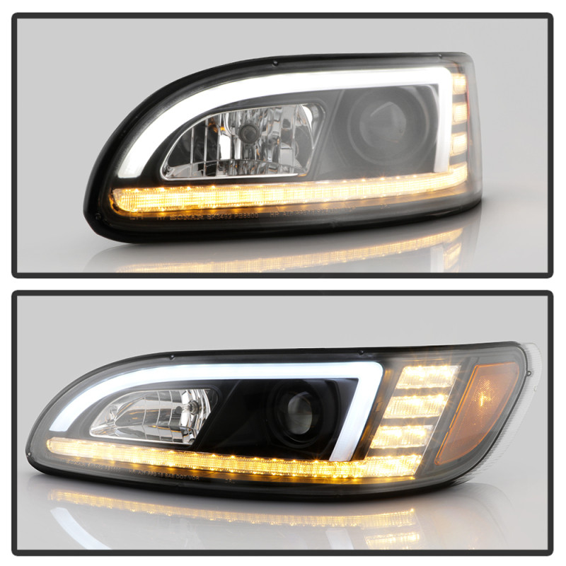 Spyder Peterbilt 325 2008-2019 Driver Side Projector Headlights - Black (PRO-YD-PB38600-L-BK) - 5088567 User 6