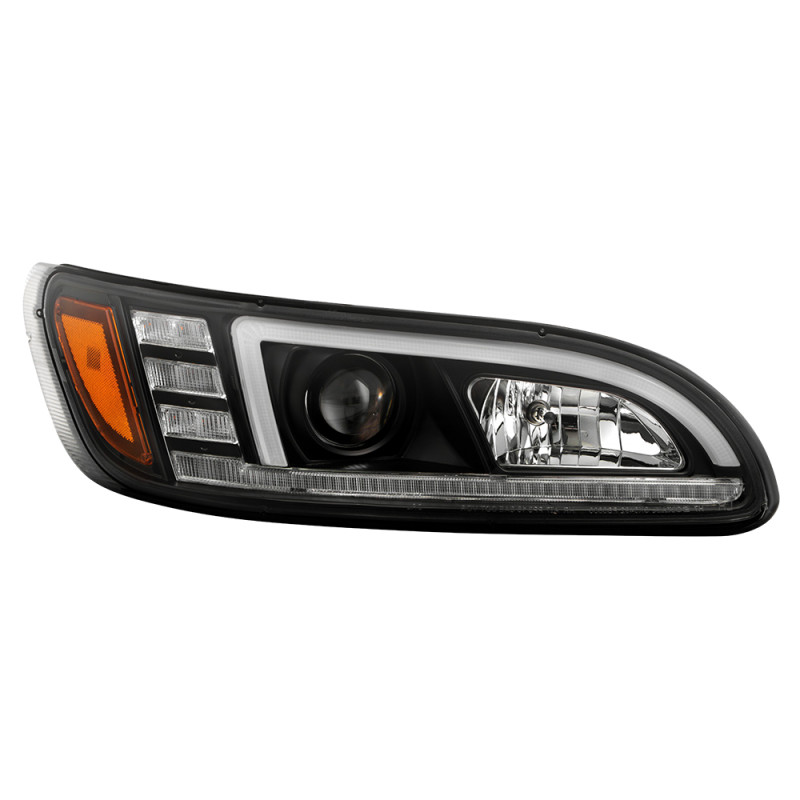 Spyder 08-19 Peterbilt 325 Passenger Side Projector Headlights - Black (PRO-YD-PB38600-R-BK) - 5088574 Photo - Primary