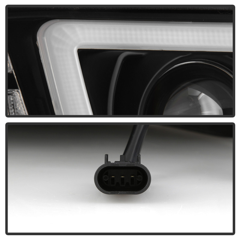 Spyder 08-19 Peterbilt 325 Passenger Side Projector Headlights - Black (PRO-YD-PB38600-R-BK) - 5088574 User 3