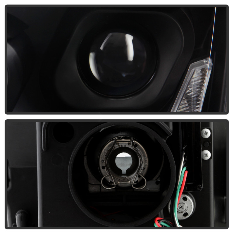 Spyder 13-19 Peterbilt 579 Passenger Side Projector Headlights - Black (PRO-YD-PB57914-SEQ-R-BK) - 5088598 User 2