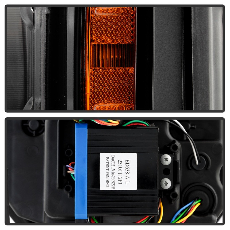 Spyder 21-24 Ford Bronco High-Power LED Headlights - Black (PRO-YD-FB21LEDAP-SEQSBGR-BK) - 5089083 Photo - Unmounted