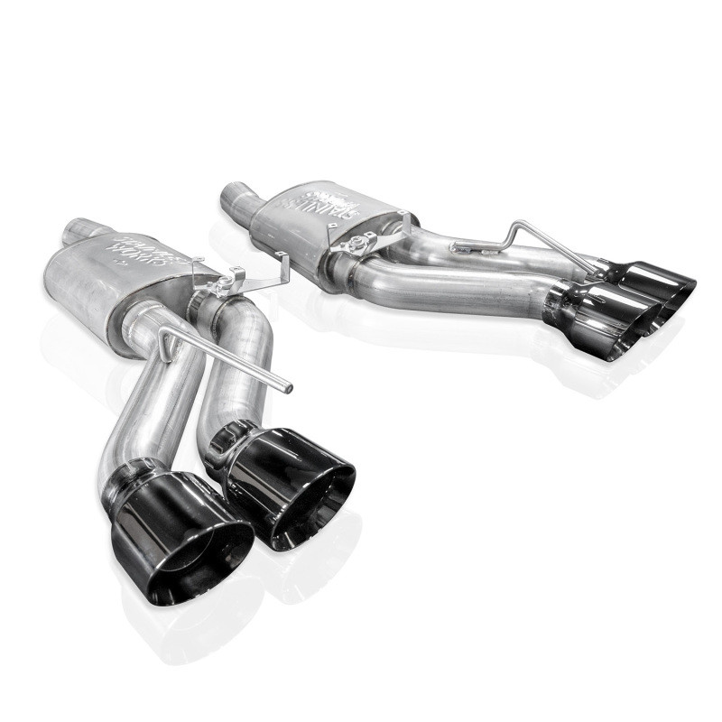 Stainless Works 22-25 Cadillac CT5-V Blackwing Axle Back Exhaust - Black Chrome Tips - CT5V22AB-BC Photo - Primary
