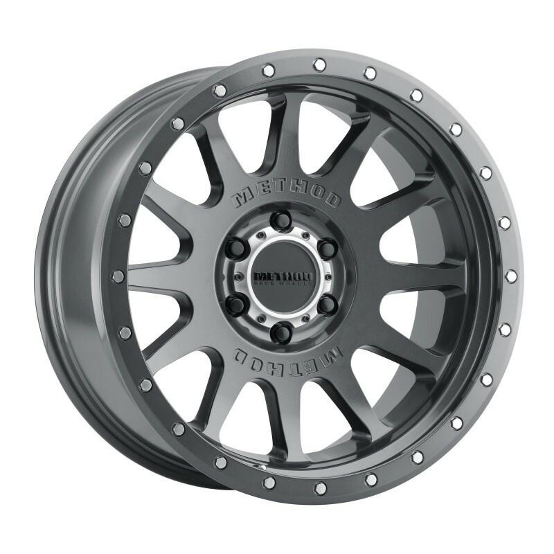 Method Wheels Method MR605 NV 20x10 -24mm Offset 6x135 87mm CB Gloss Titanium Wheel - MR60521016824N