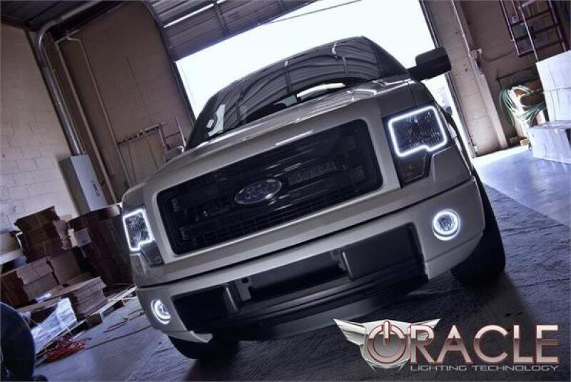 Oracle 06-14 Ford F-150 LED Fog Light Halo Kit - Green - 1127-004 Photo - lifestyle view