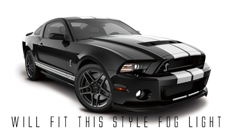 Oracle 13-14 Ford Mustang Shelby/Roush/GT500 LED Fog Light Halo Kit - Blue - 1162-002 Photo - lifestyle view