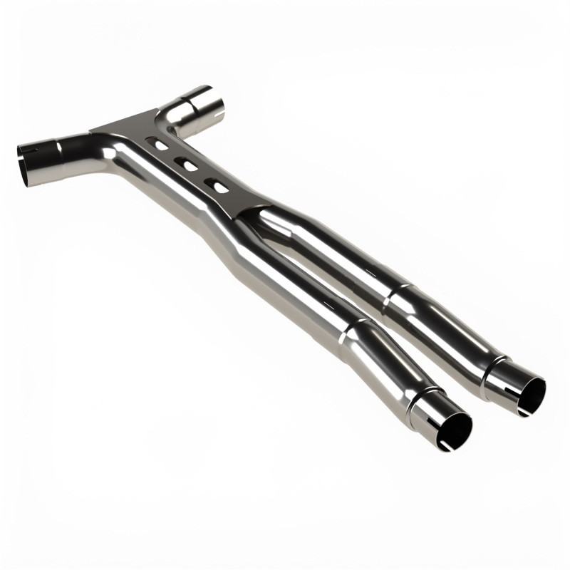 Kooks 15-26 Ford Mustang 5.0L V8 3in. SS Catted Ultra X-Pipe - OEM Connection - 11513700 Photo - Unmounted