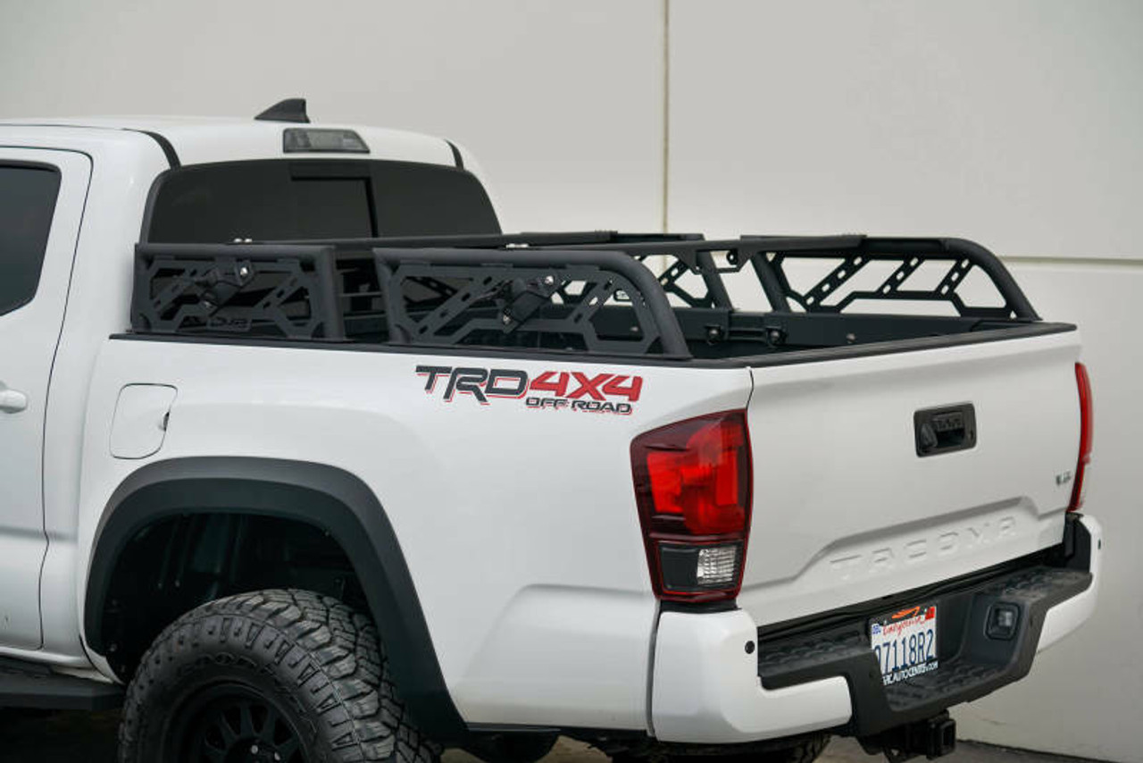 DV8 Offroad DV8 Offroad 20-22 Jeep Gladiator JT / 05-21 Toyota Tacoma Overland Bed Rack - 2pc Adjustable - RRUN-01