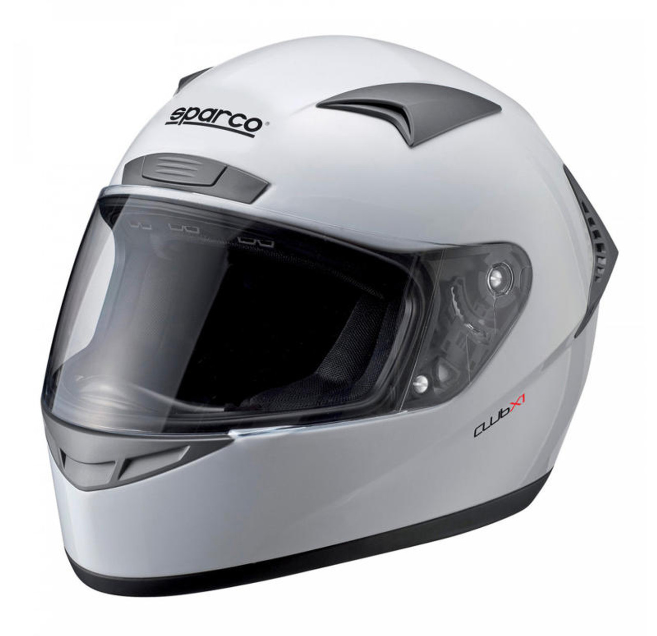 Sparco Helmet Club X1-DOT L White - 003319DOT3L