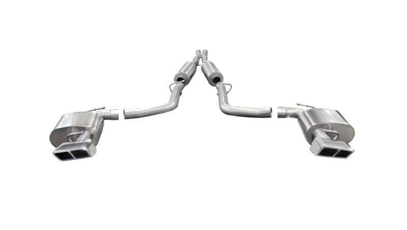 Corsa Performance Corsa 11-13 Dodge Challenger SRT-8 6.4L V8 Auto Polished Xtreme Cat-Back Exhaust - 14427