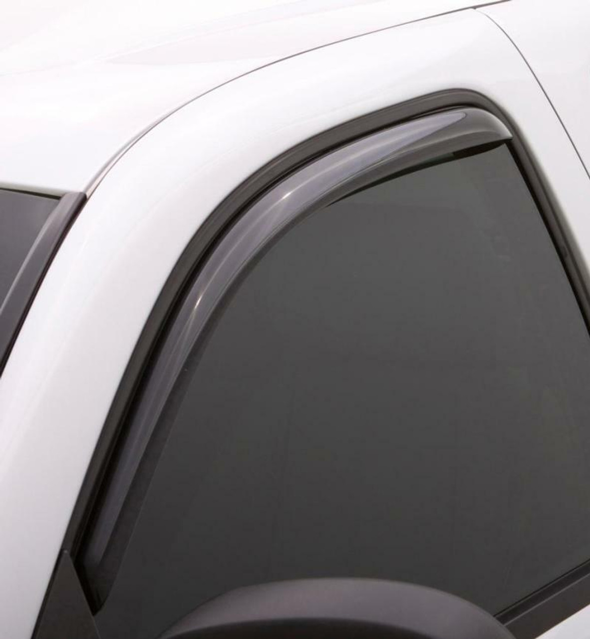 LUND Lund 04-14 Ford F-150 SuperCab Ventvisor Elite Window Deflectors - Smoke 2 Pc - 182741