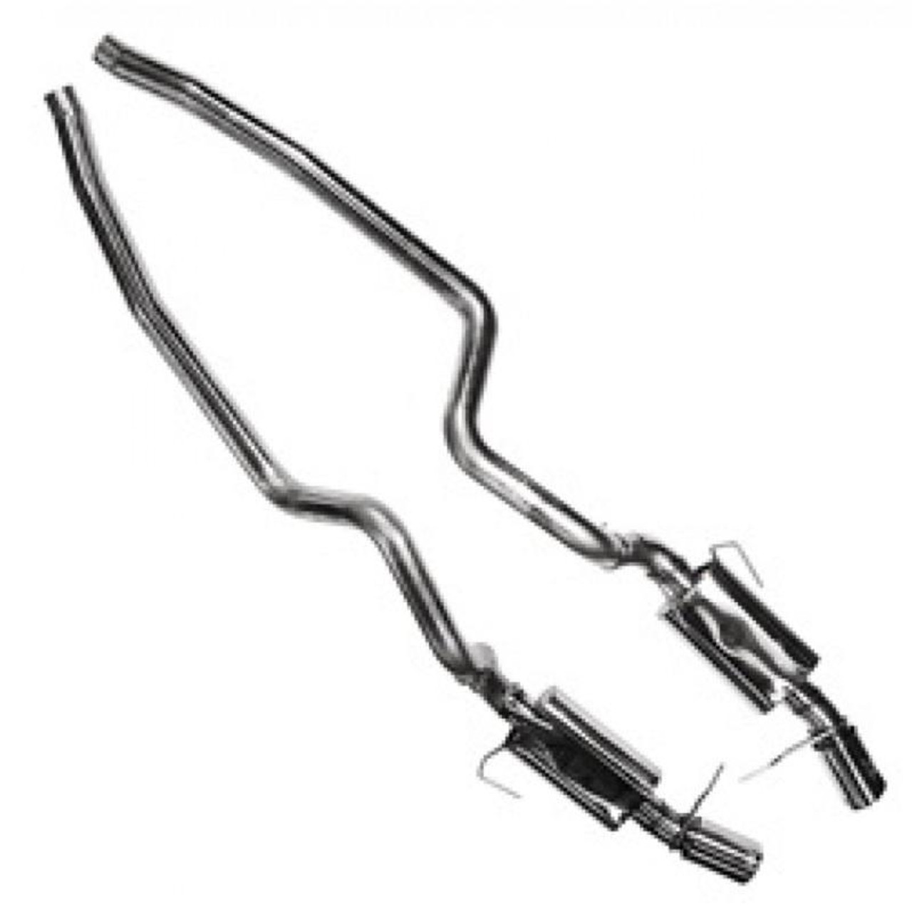 Kooks Headers Kooks 05-09 Ford Mustang GT 4.6L 3V 2 1/2in OEM Cat-back Exhaust - 11304100