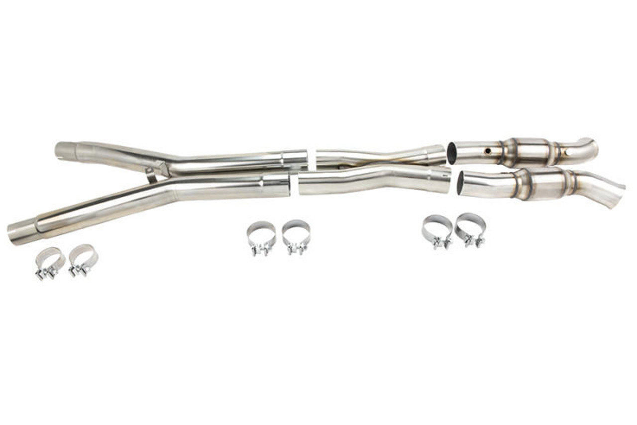 Kooks Headers Kooks 05-08 Chevrolet Corvette Base 1-7/8 x 3 Header and Green Catted X-Pipe Kit - 2160H431