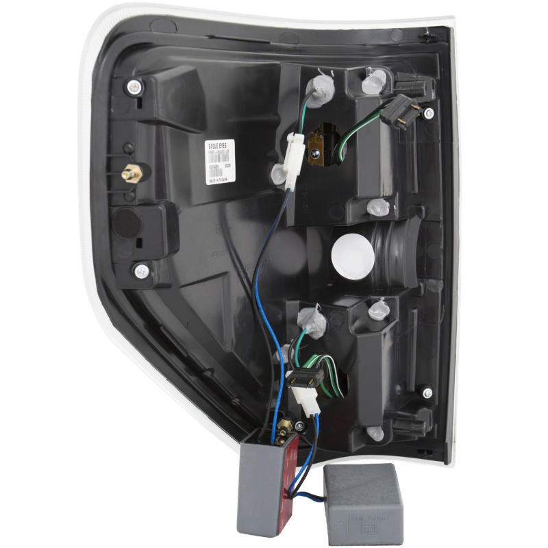 ANZO 2009-2013 Ford F-150 LED Taillights Red/Clear - 311260