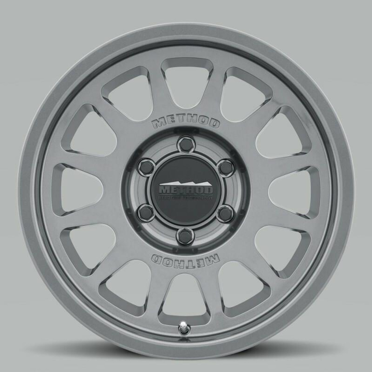 Method Wheels Method MR703 16x6.5 90mm Offset 6x180 138.9mm CB Gloss Titanium Wheel - MR70366568890