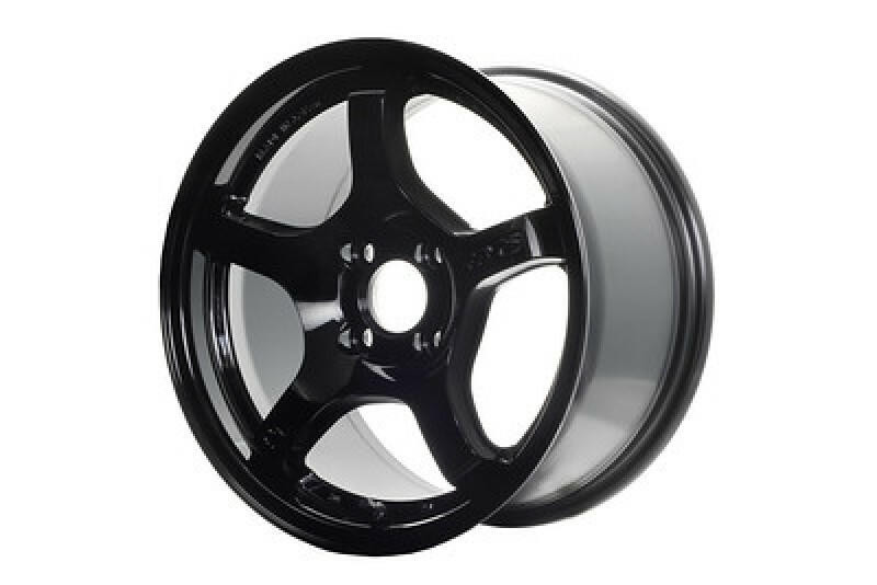 Gram Lights 57CR 19x10.5 12 5-114.3 Glossy Black Wheel - WGCR612EGX