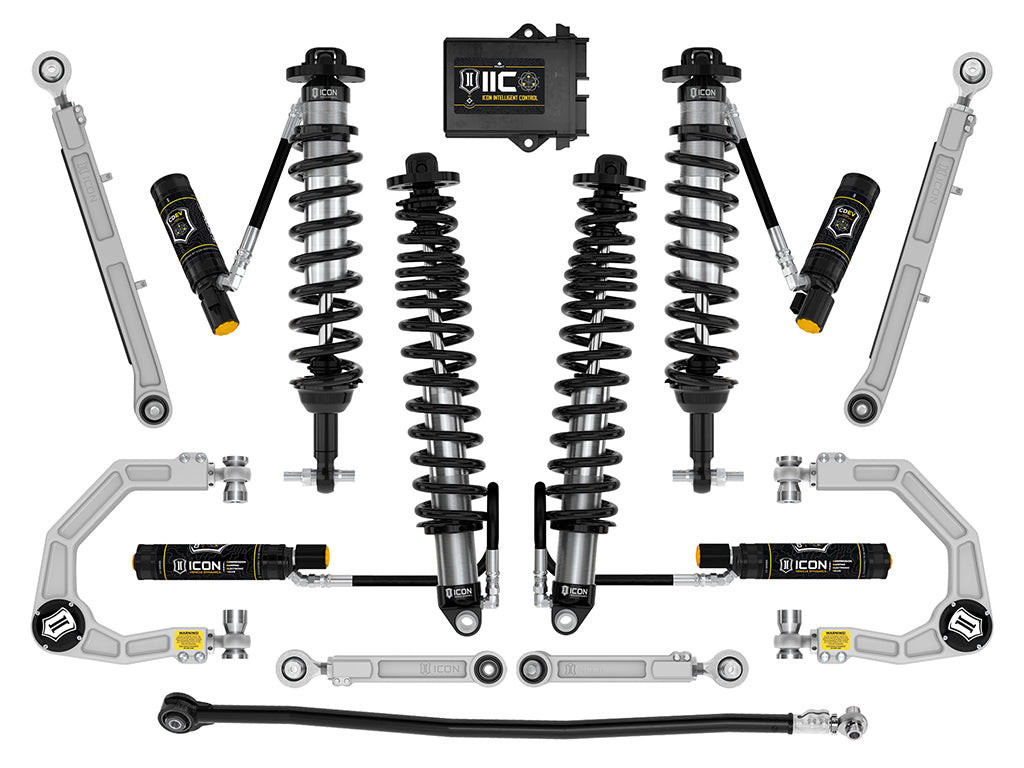 ICON 21-UP BRONCO NON-SASQUATCH 3-4" LIFT STAGE 8 SUSPENSION SYSTEM BILLET - K40008