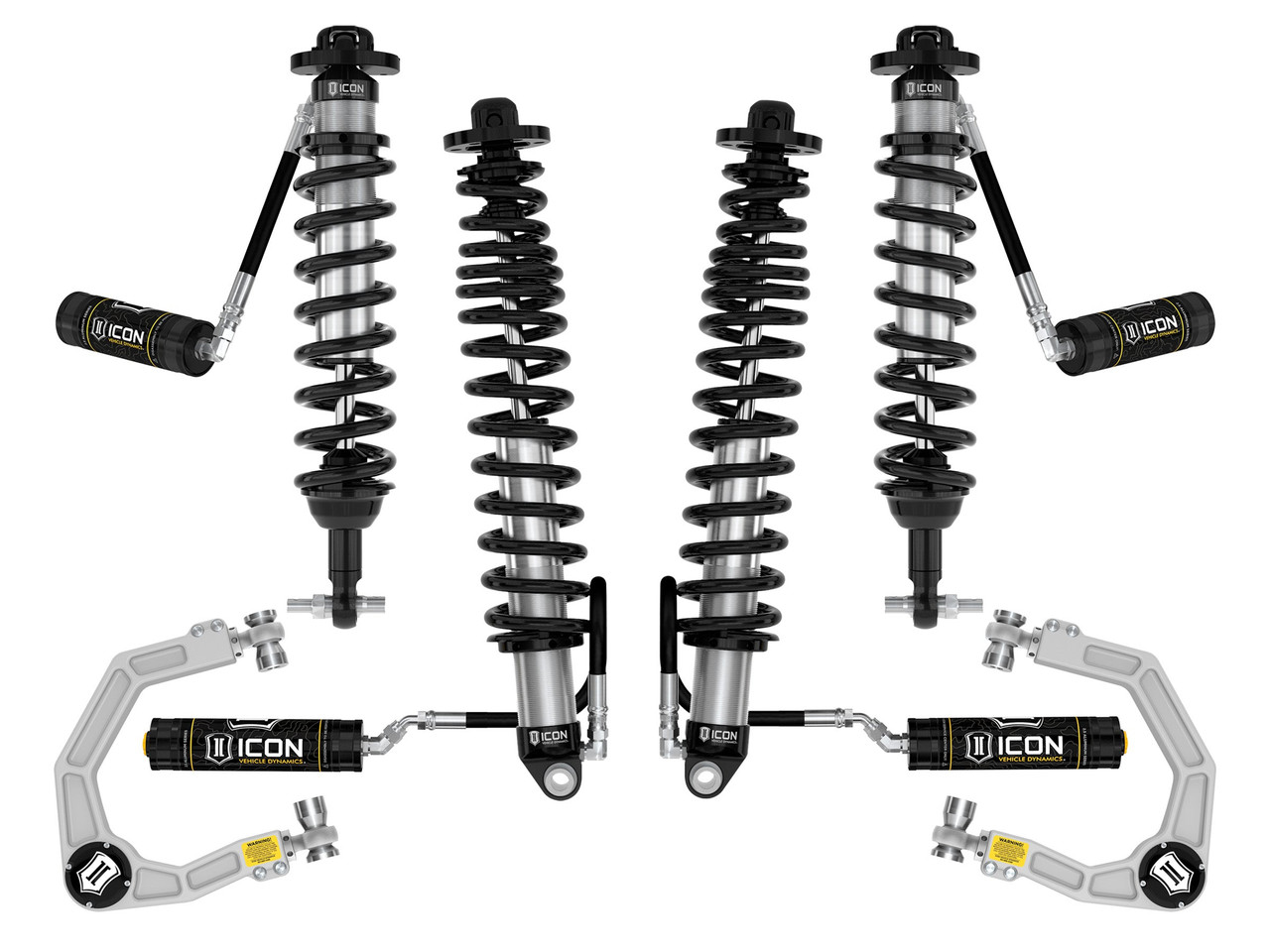 ICON 21-UP BRONCO NON-SASQUATCH 3-4" LIFT STAGE 4 SUSPENSION SYSTEM BILLET - K40004
