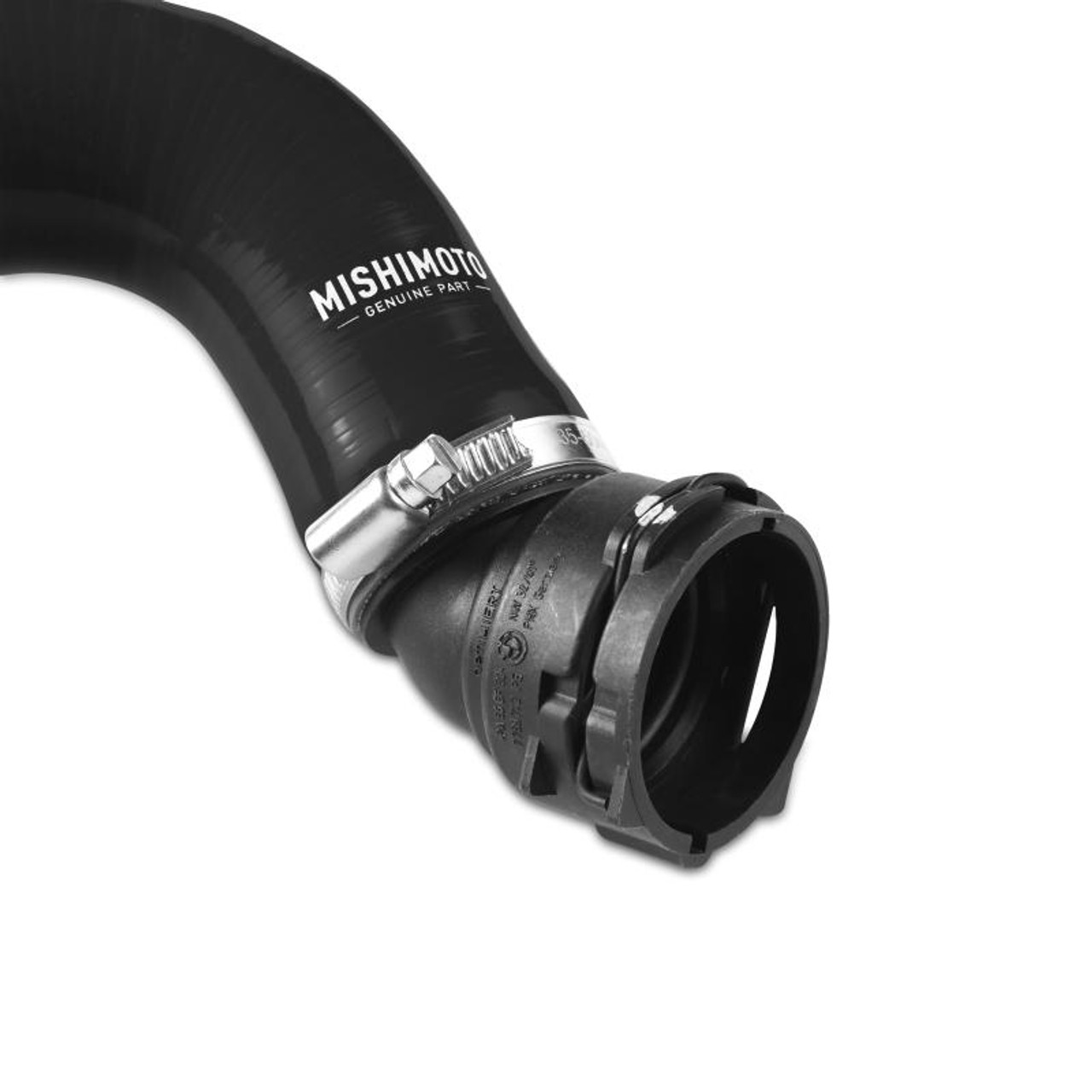 Mishimoto 15 Ford Mustang GT Black Silicone Upper Radiator Hose - MMHOSE-MUS8-15UBK