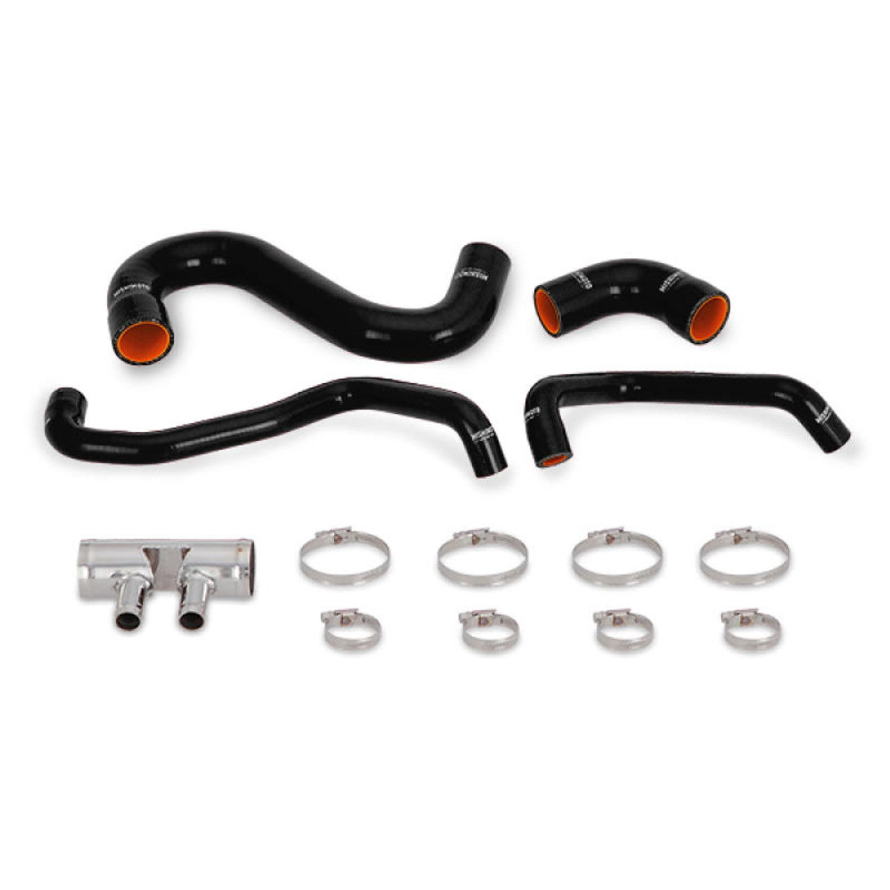 Mishimoto 2015 Ford Mustang GT Silicone Lower Radiator Hose - Black - MMHOSE-MUS8-15LBK