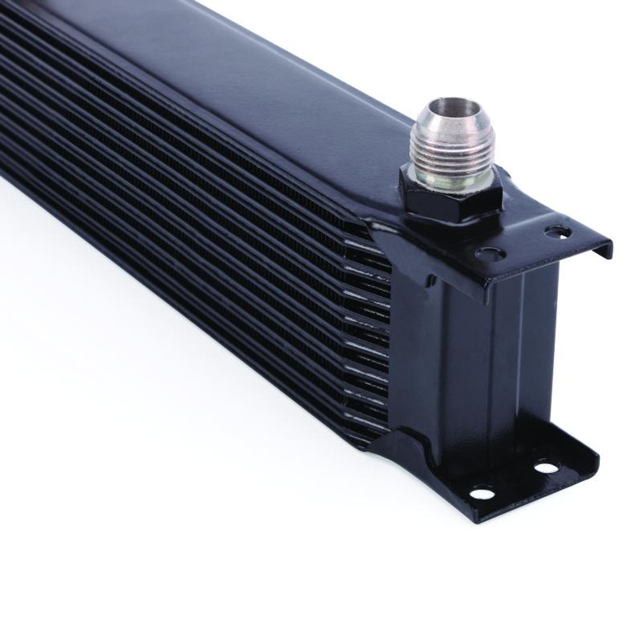 Mishimoto Universal 10 Row Oil Cooler - Black - MMOC-10BK