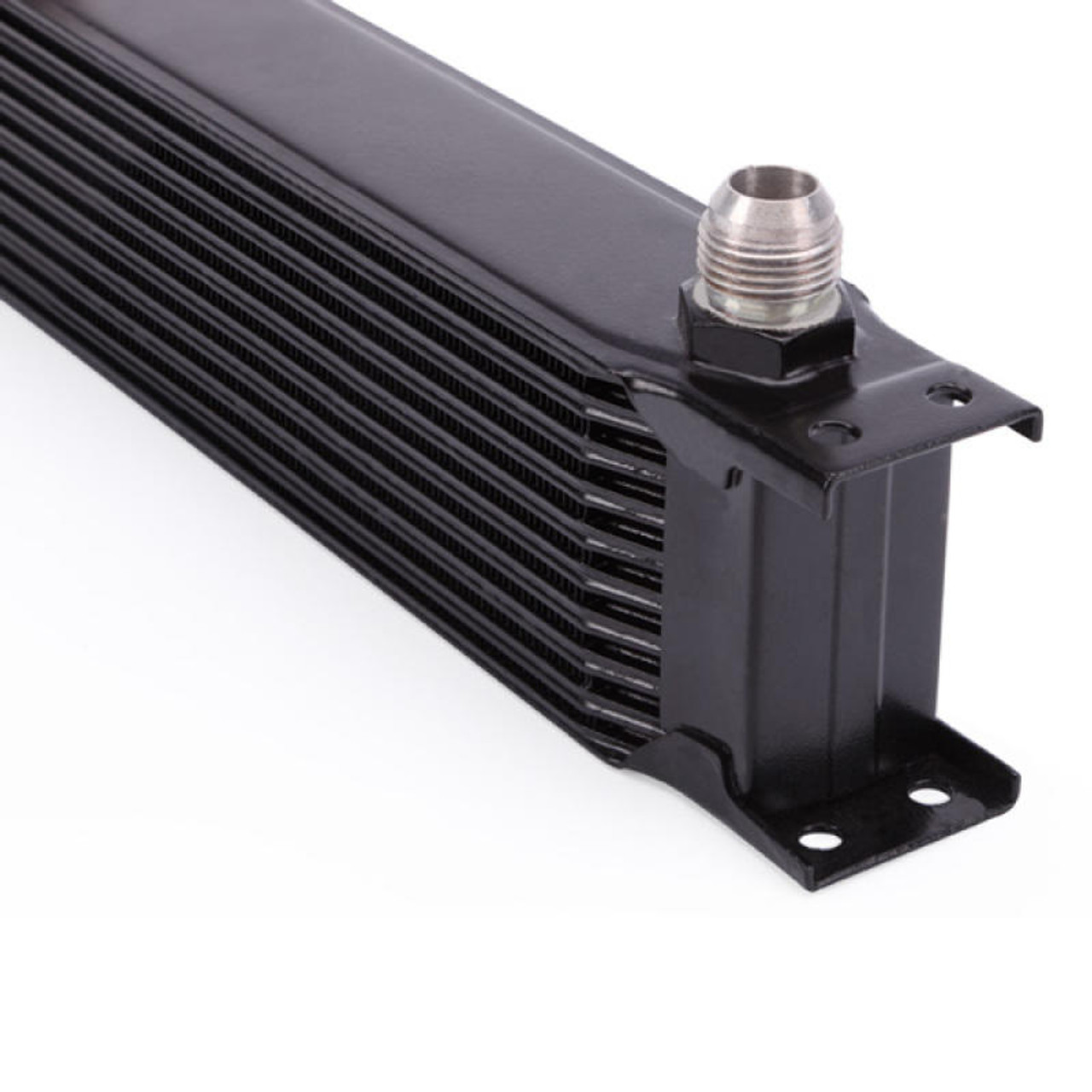 Mishimoto Universal 10 Row Oil Cooler - Black - MMOC-10BK