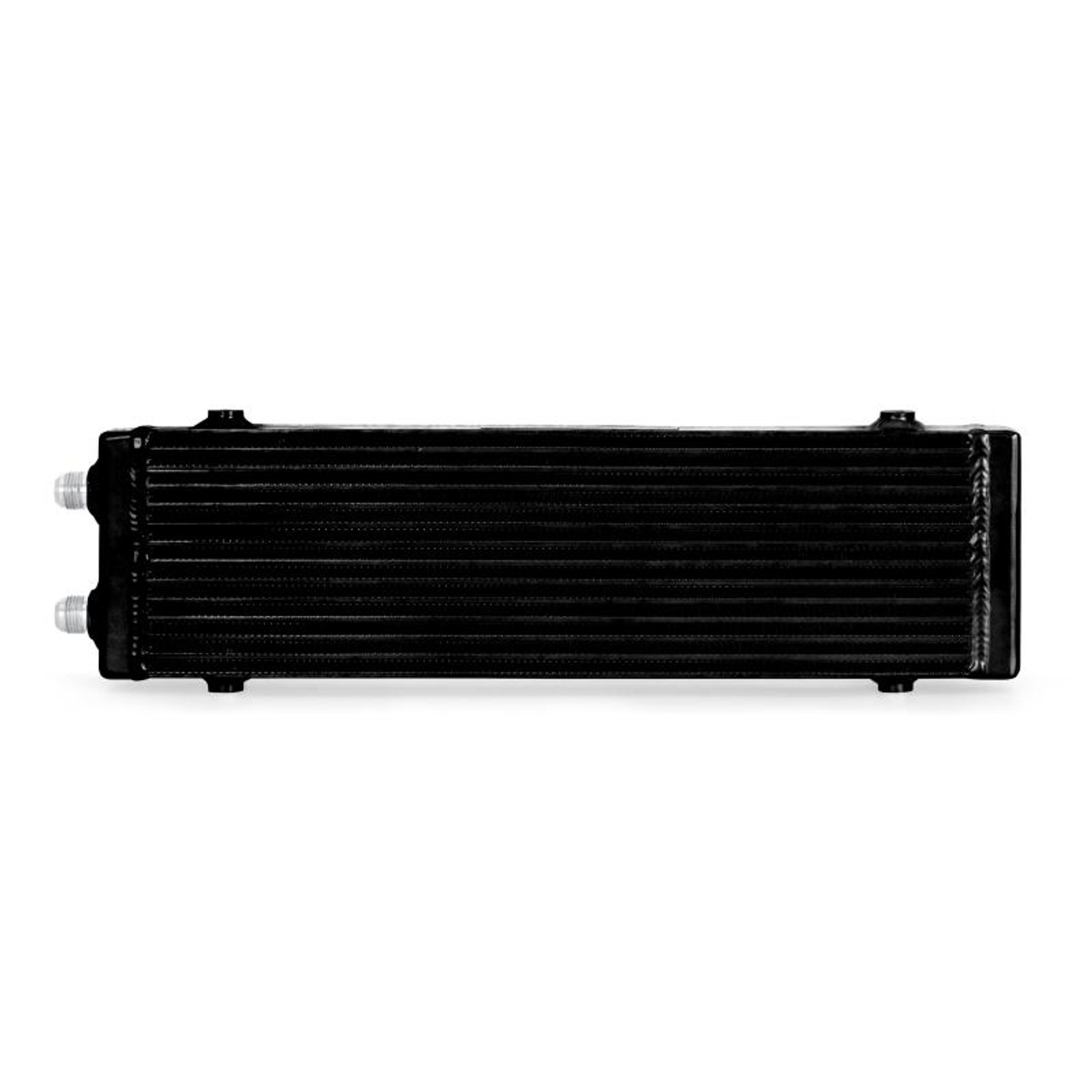 Mishimoto Universal Large Bar and Plate Dual Pass Black Oil Cooler - MMOC-DP-LBK