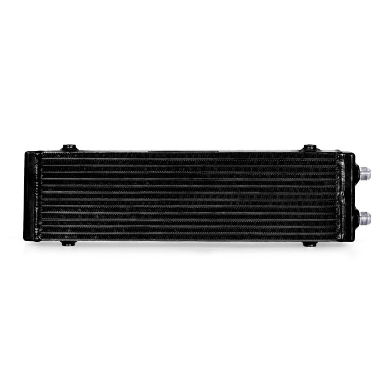 Mishimoto Universal Large Bar and Plate Dual Pass Black Oil Cooler - MMOC-DP-LBK