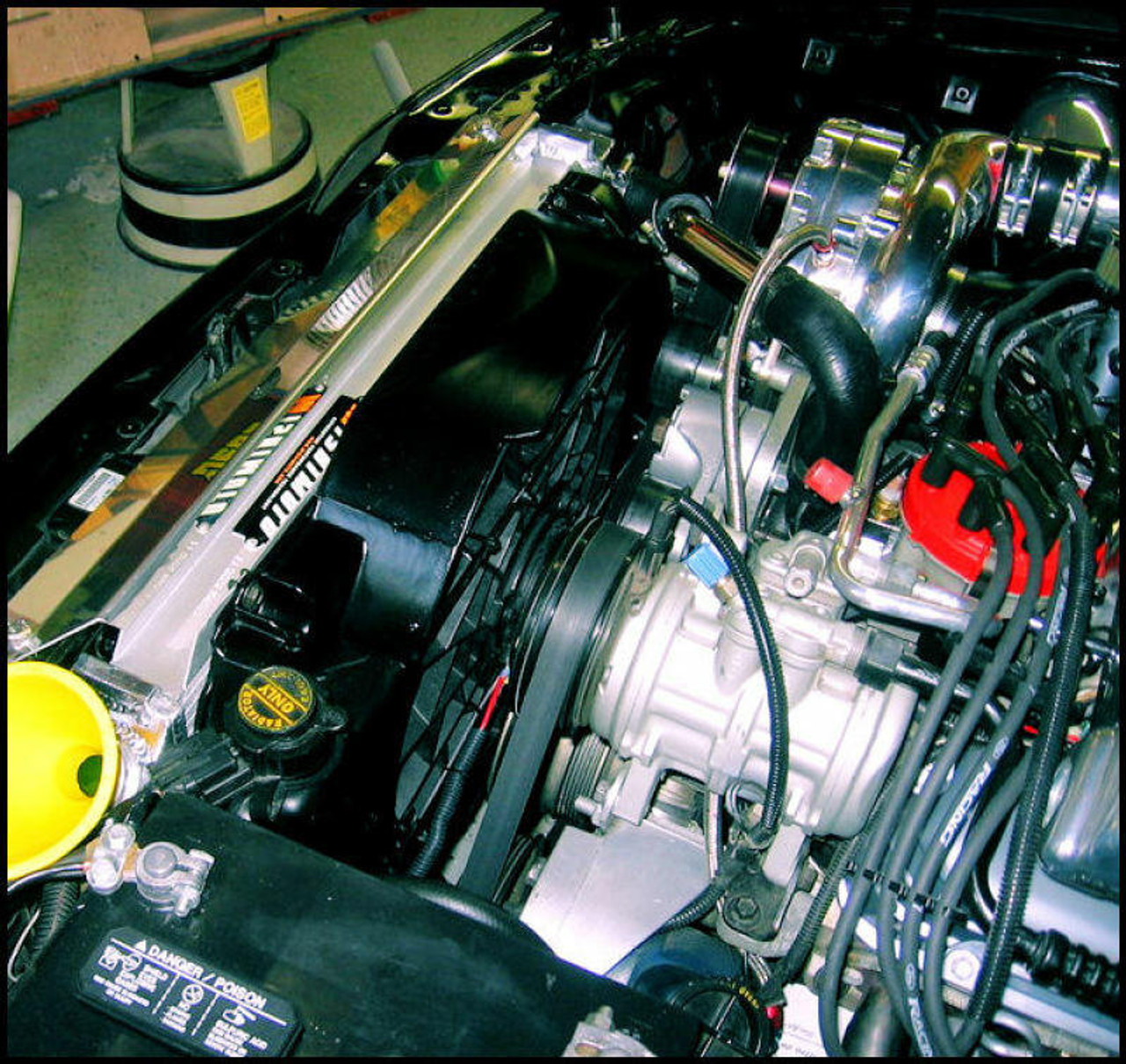 Mishimoto 79-93 Ford Mustang Manual Aluminum Radiator - MMRAD-MUS-79