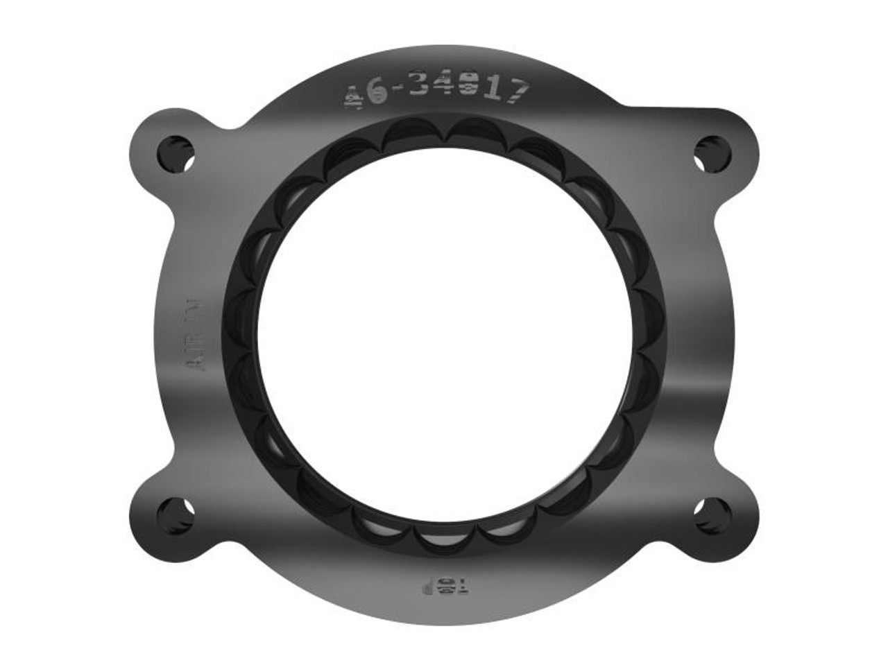 AFE aFe 2020 Vette C8 Silver Bullet Aluminum Throttle Body Spacer / Works With Factory Intake Only - Blk - 46-34017B