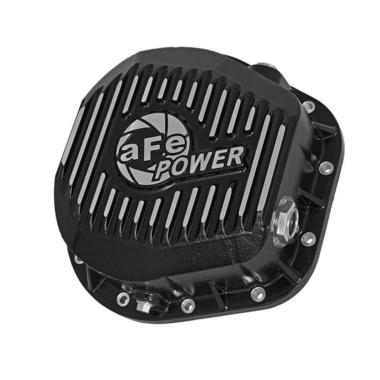 AFE aFe Power Cover Diff Rear Machined COV Diff R Ford Diesel Trucks 86-11 V8-6.4/6.7L td Machined - 46-70022