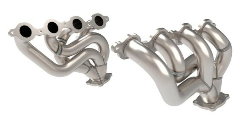 AFE aFe Twisted 1-3/4in 304SS Shorty Header 16-21 Chevy Camaro SS 6.2L V8 - 48-34144