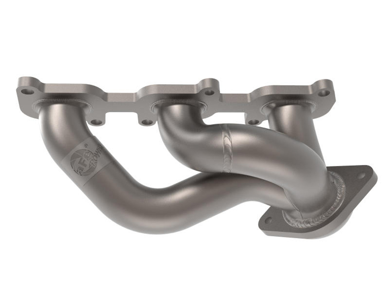 AFE aFe Twisted Steel Shorty Header 11-17 Ford Mustang V6-3.7L - Titanium Coat Finish - 48-43031-T