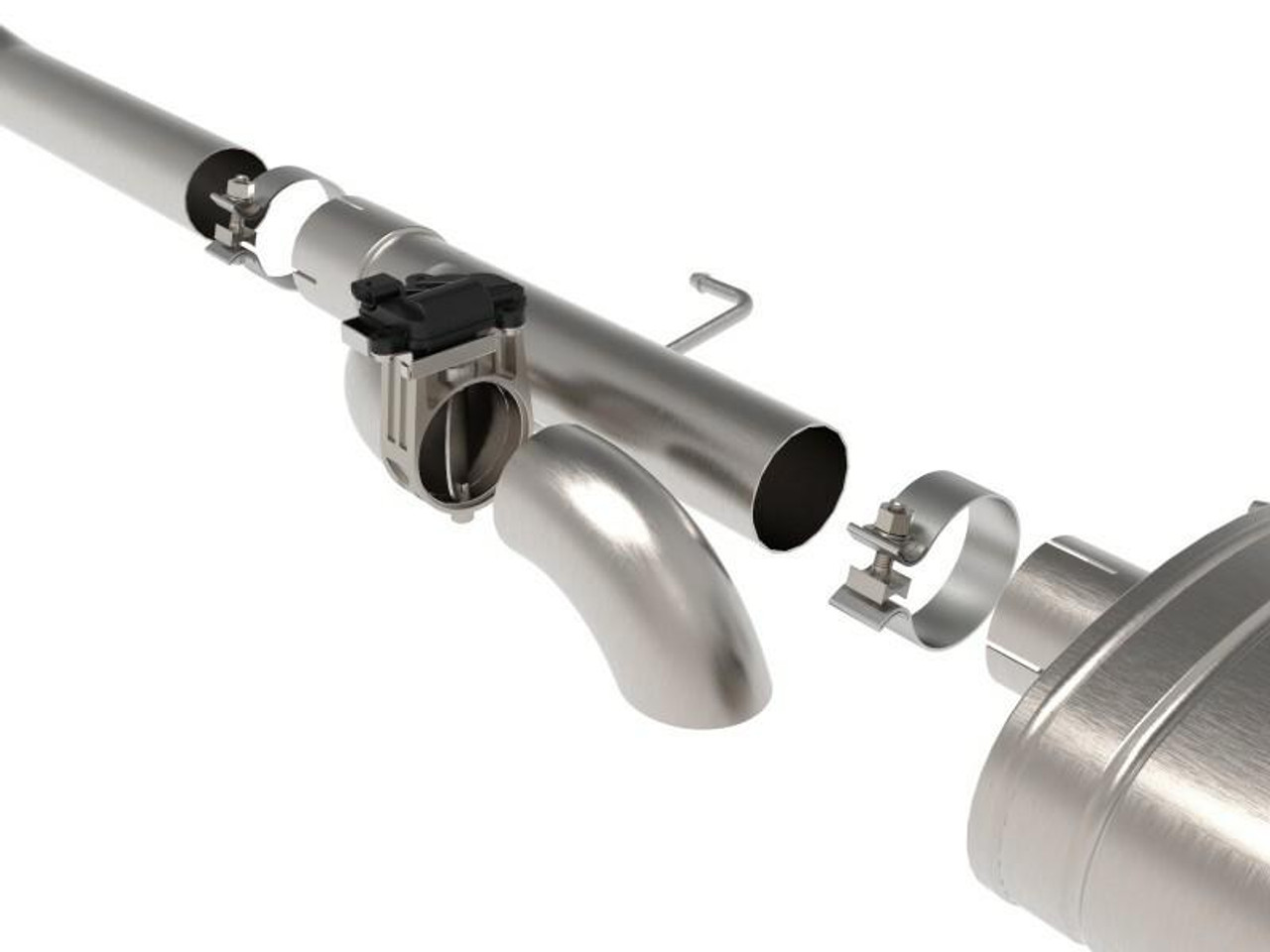 AFE aFe Gemini XV 3in 304 SS Cat-Back Exhaust 2021 Ford F-150 V6 2.7L/3.5L tt/V8 5.0L w/ Polished Tips - 49-33129-P