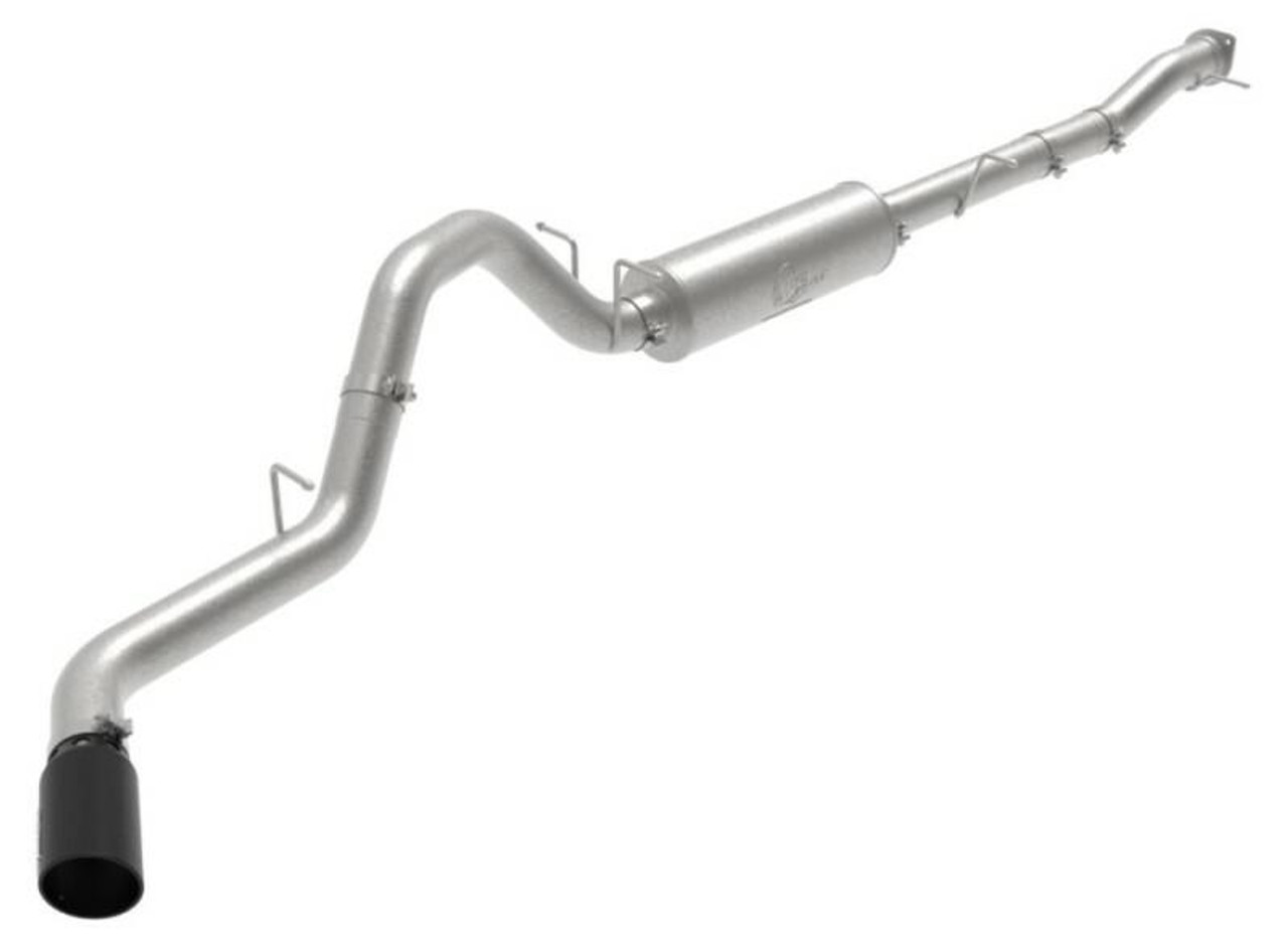 AFE aFe Large Bore-HD 3in 409SS DPF-Back Exhaust System w/ Polished Tip RAM 1500 20-21 V6-3.0 - 49-42080-P