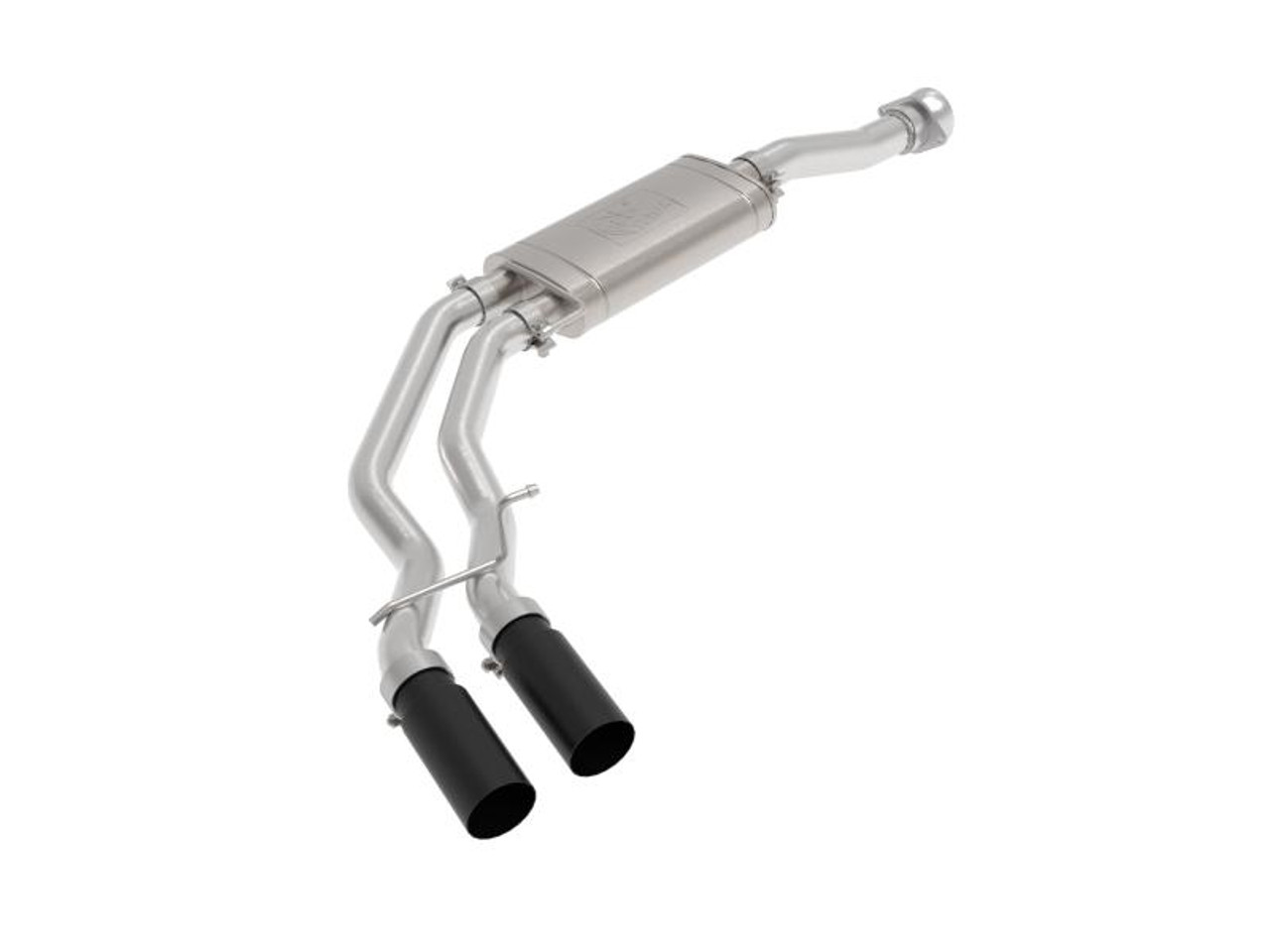 AFE aFe Rebel 3in 409 SS Cat-Back Exhaust 2021 Ford F-150 V6 2.7L/3.5L tt/V8 5.0L w/ Black Tips - 49-43128-B