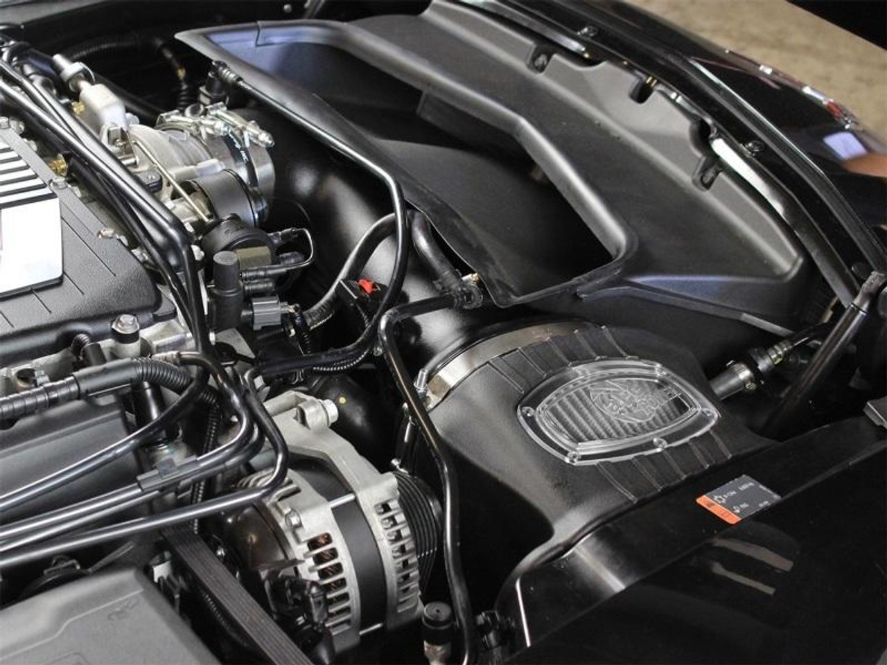AFE aFe Momentum Pro DRY S Cold Air Intake System 15-17 Chevy Corvette Z06 C7 V8-6.2L sc - 51-74202-1