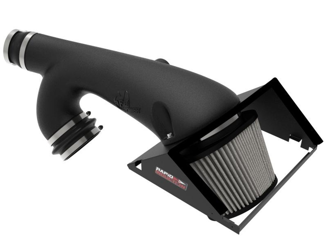 AFE aFe Rapid Induction Cold Air Intake System w/Pro DRY S Filter 2021 Ford F-150 V6-3.5L tt - 52-10010D