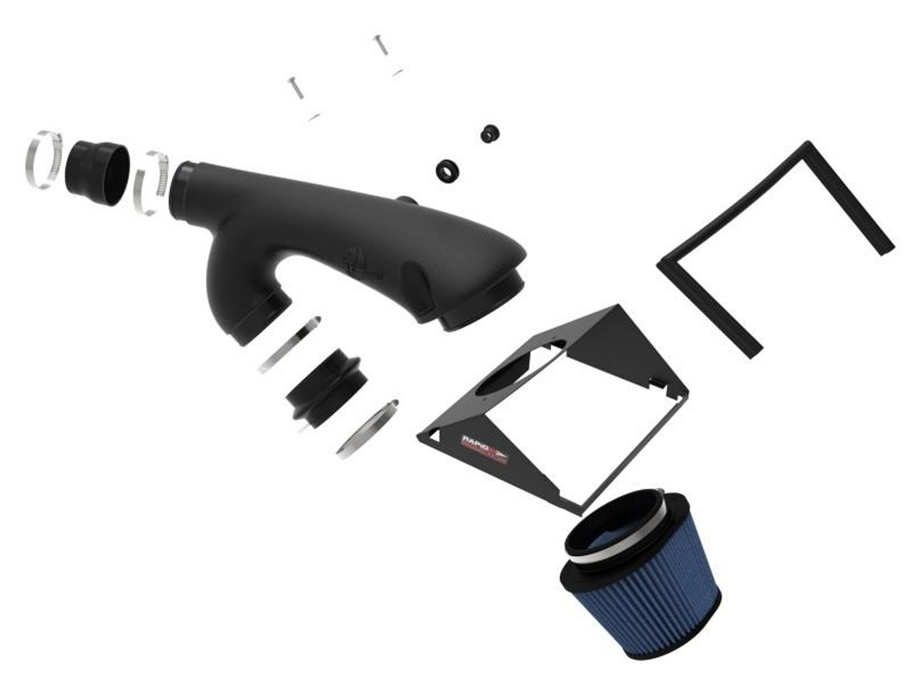 AFE aFe Rapid Induction Cold Air Intake System w/Pro 5R Filter 2021 Ford F-150 V6-3.5L tt - 52-10010R