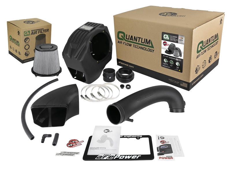 AFE aFe Quantum Cold Air Intake System w/ Pro Dry S Media 09-18 RAM 1500 V8-5.7L Hemi - 53-10009D
