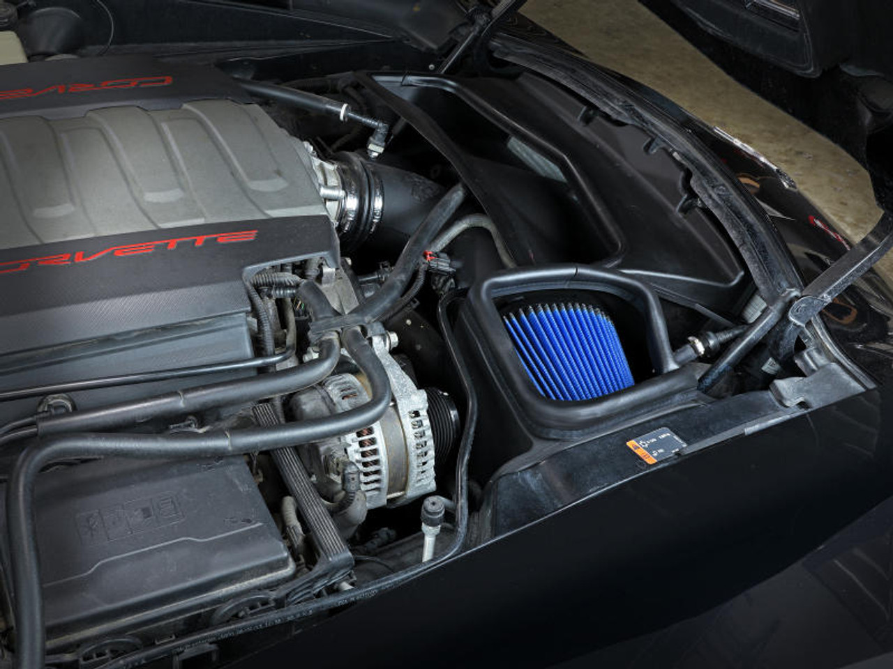 AFE aFe POWER Magnum FORCE Stage-2 Pro 5R Cold Air Intake Sys 14-19 Chevrolet Corvette C7 V8-6.2L - 54-13041R
