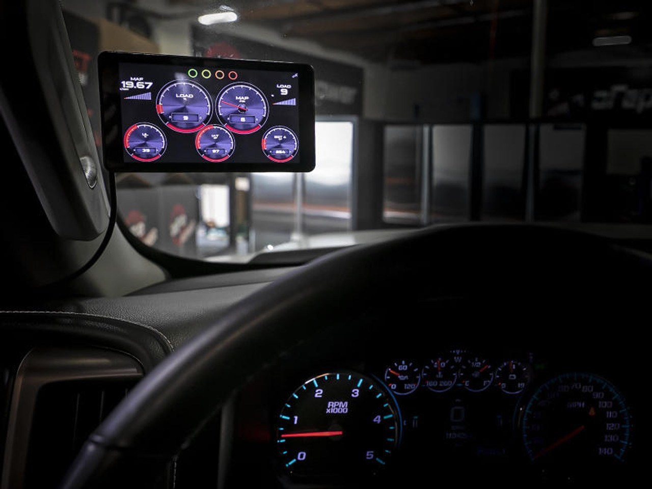 AFE aFe AGD Advanced Gauge Display Digital 5.5in Monitor 08-18 Dodge/RAM/Ford/GM Diesel Trucks - 77-91001