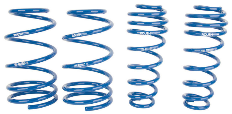 ROUSH 2005-2014 Ford Mustang V6/GT Lowering Spring Kit - 404472