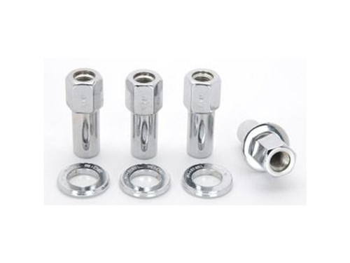 Weld Open End Lug Nuts w/ Centered Washers 7/16in. RH - 4pk. - 601-1424