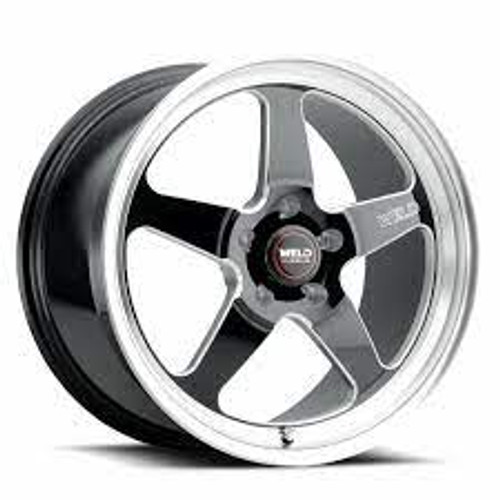 Weld S155 17X10 Ventura Drag 5X135 ET10 BS5.9 Gloss Black MIL Dia 87.1 - S15570086P10