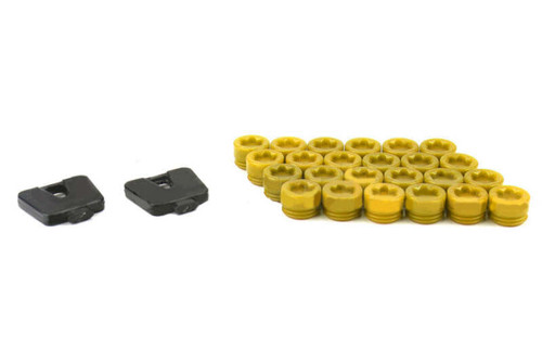 Wheel Mate SR45R Caps Set of 20 - Yellow - 33100Y User 1