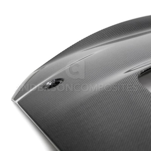 Anderson Composites 2020 Mustang Shelby GT500 Double Sided Carbon Fiber Hood - AC-HD20FDMU500-OE-DS