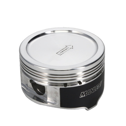 Manley 4.6L/5.4L Ford Modular (2/4 Valve) 3.700in Bore 1.2in CD -23cc Dish Pistons - Set of 8 - 594470CE-8 Photo - Primary