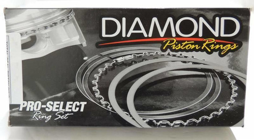 Diamond Pistons Diamond Pro Select - AP Steel Piston Rings 1.5mm x 1.5mm x 3mm - 3.630 Bore